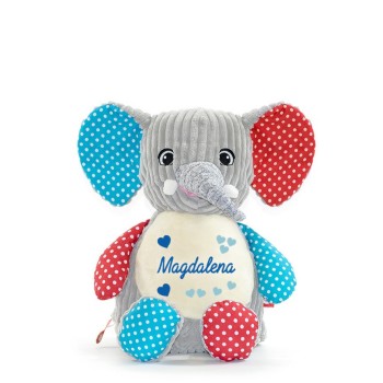 Stofftier Elefant besticken lassen